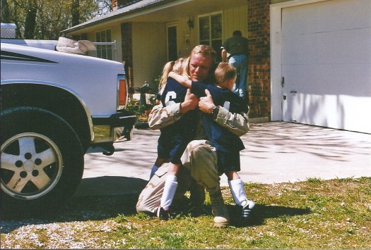 Day Home From Iraq 14April03-2
