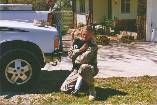 Day Home From Iraq 14April03